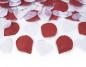 Mobile Preview: Konfetti Kanone "Granate" mit weißen Herzen & roten Rosenblättern