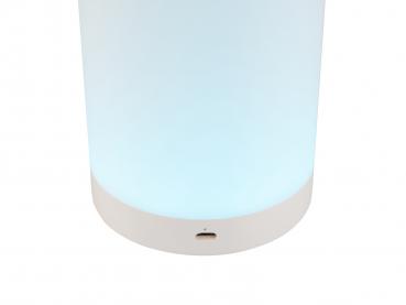 EUROLITE LED Tischleuchte, Li-Akku, RGB