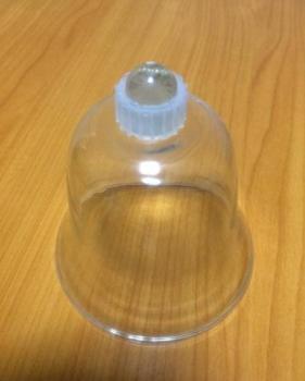 Preview: Partylicht, Glasaufsatz, klar (Verleih)