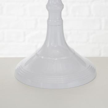 Kerzenständer 5-armig, Weiß, H50cm.