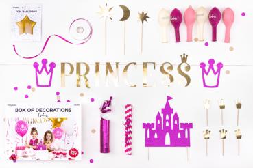 Party Dekoration Set "Prinzessin"