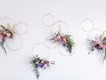 Preview: Metallringe für Deko, mix