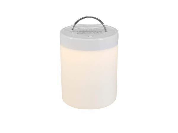 EUROLITE LED Tischleuchte, Li-Akku, RGB