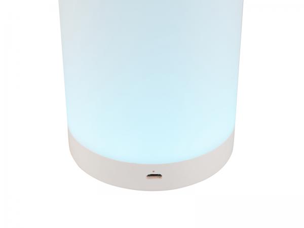 EUROLITE LED Tischleuchte, Li-Akku, RGB
