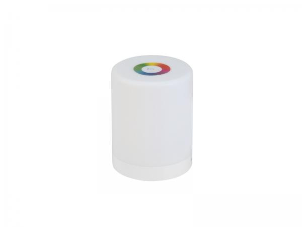 EUROLITE LED Tischleuchte, Li-Akku, RGB