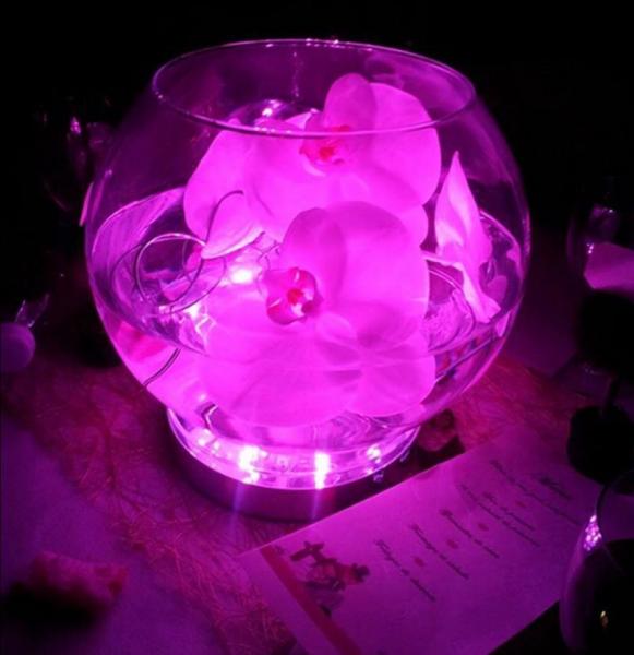 Base LED-Untersetzer, Leuchte, Effekt Licht.