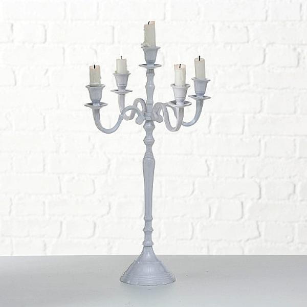 Kerzenständer vernickelt. Viktoria