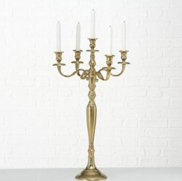 Kerzenständer vernickelt. Viktoria